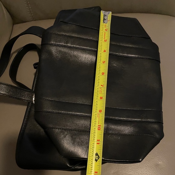 Coach Black leather tote with duster - Picture 9 of 10